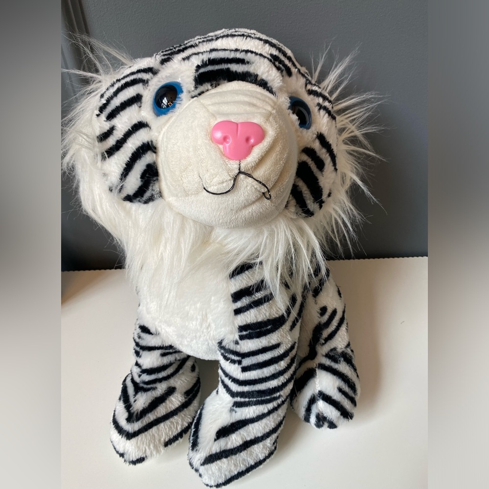 Giant White Tiger Plush